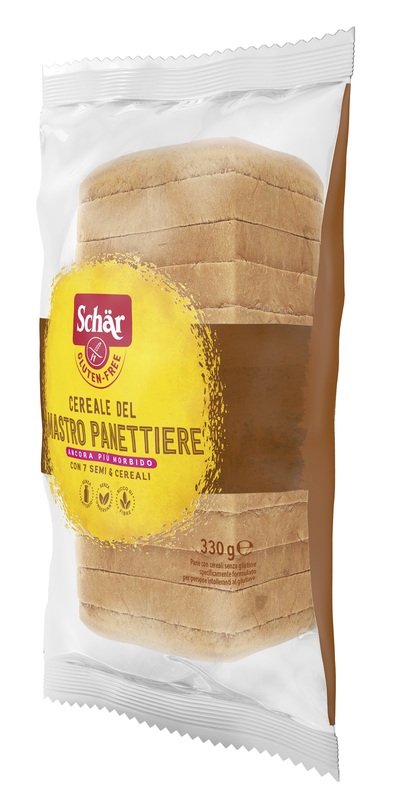 SCHAR CEREALE DEL MASTRO PANETTIERE PANE CON CEREALI SENZA LATTOSIO 330 G - farmascienza.it