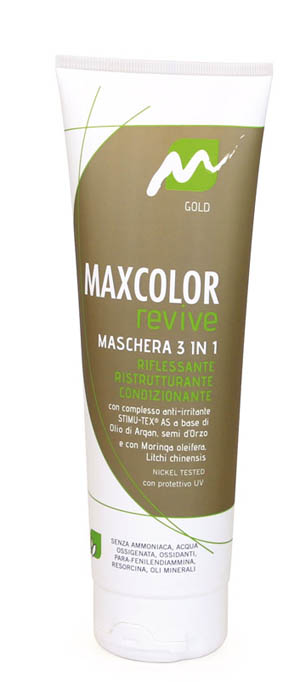 MAXCOLOR REVIVE MASCHERA GOLD 250 ML - farmascienza.it