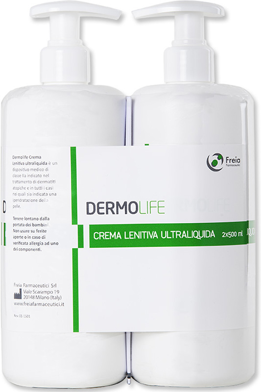 DERMOLIFE CREMA LENITIVA ULTRALIQUIDA 1000 ML - farmascienza.it
