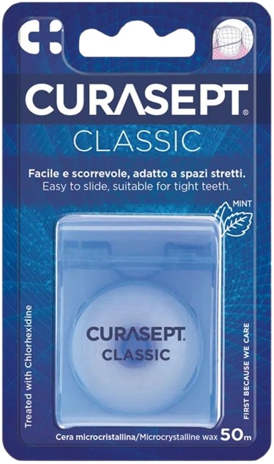 CURASEPT FLOSS CLASSIC CERATO CLOREXIDINA - farmascienza.it
