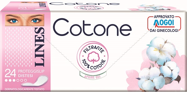 LINES COTONE PROTEGGISLIP DISTESI 24 PEZZI - farmascienza.it