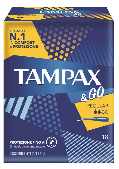 TAMPAX &GO REGULAR 18 PEZZI - farmascienza.it