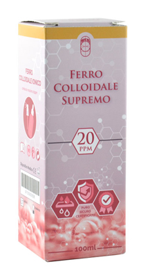 SPRAY FERRO COLLOIDALE SUPREMO 20PPM 100 ML - farmascienza.it