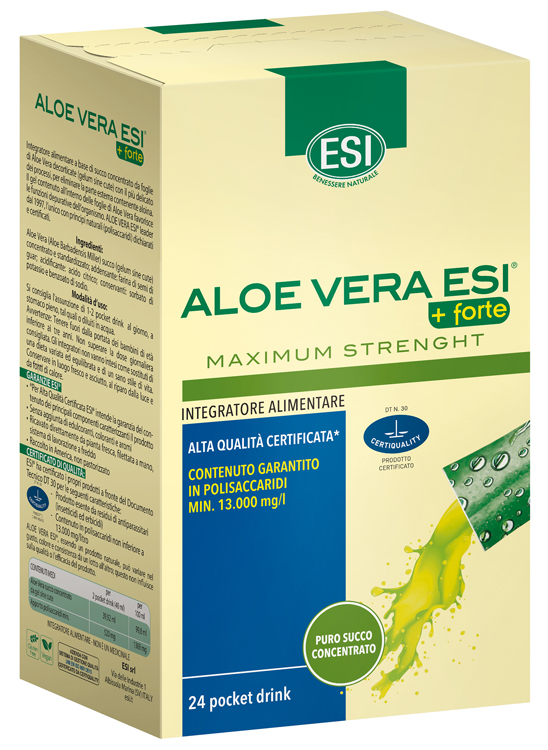 ESI ALOE VERA SUCCO + FORTE 24 POCKET DRINK - farmascienza.it