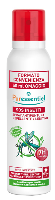 PURESSENTIEL SPRAY ANTIPUNTURA SOS INSETTI PMC 200 ML - farmascienza.it