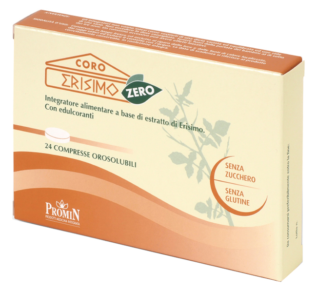 CORO ERISIMO ZERO 24 COMPRESSE OROSOLUBILI - farmascienza.it