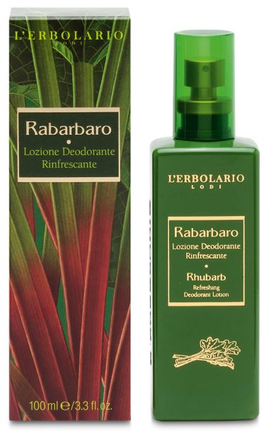 RABARBARO LOZIONE DEODORANTE RINFRESCANTE 100 ML - farmascienza.it