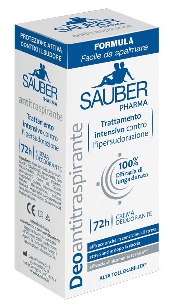 SAUBER DEOANTITRASPIRANTE 72H CREMA 30 ML - farmascienza.it