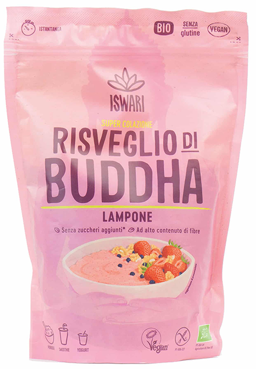 RISVEGLIO BUDDHA LAMPONE BIO 360 G ISWARI - farmascienza.it