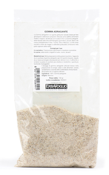 GOMMA ADRAGANTE POLVERE 100 G - farmascienza.it