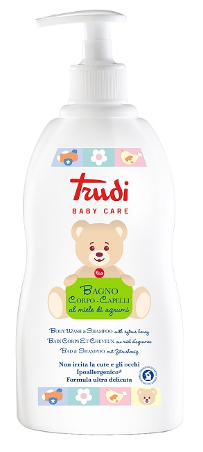 TRUDI BABY CARE BAGNO CORPO/CAPELLI 500 ML - farmascienza.it