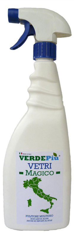 VERDEPIU' MAGICO PULITORE VETRI MULTIUSO SPRAY 750 ML - farmascienza.it