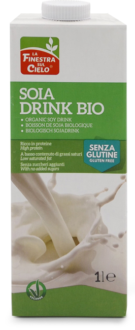BEVANDA SOIA DRINK SENZA GLUTINE BIO 1 LITRO - farmascienza.it