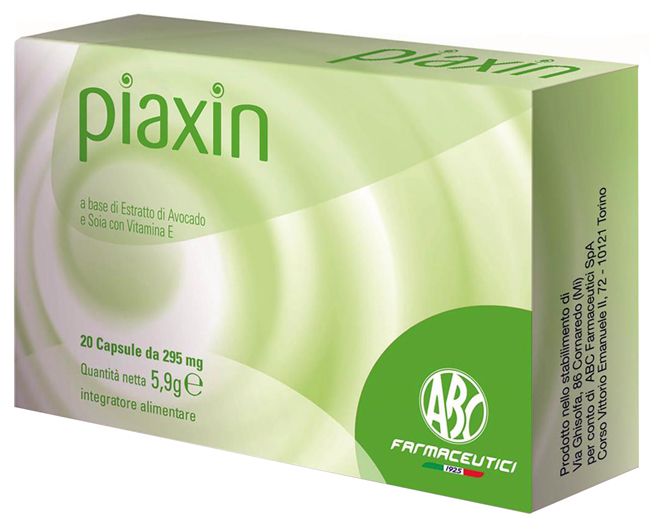 PIAXIN 20 CAPSULE 295 MG - farmascienza.it