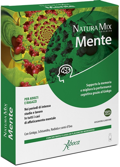 NATURA MIX ADVANCED MENTE 10 FLACONCINI 150 G - farmascienza.it
