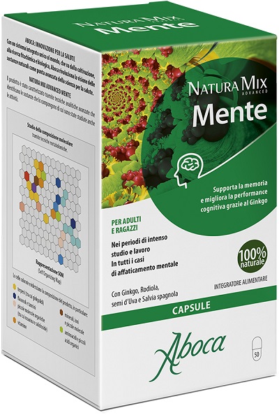 NATURA MIX ADVANCED MENTE 50 OPERCOLI - farmascienza.it