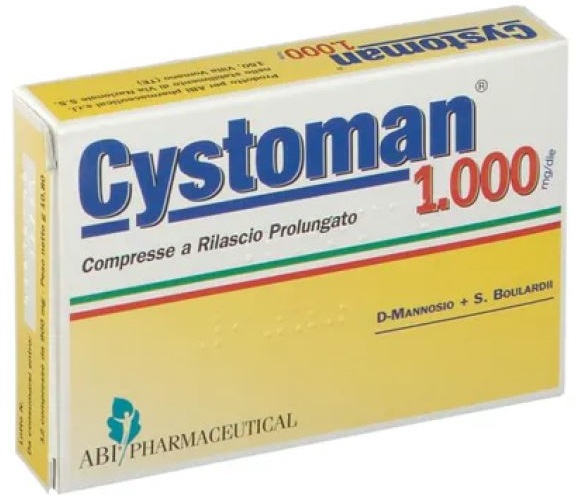 CYSTOMAN 1000 12 COMPRESSE - farmascienza.it