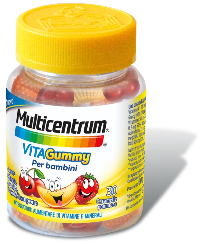 MULTICENTRUM VITAGUMMY 30 CARAMELLE GOMMOSE - farmascienza.it