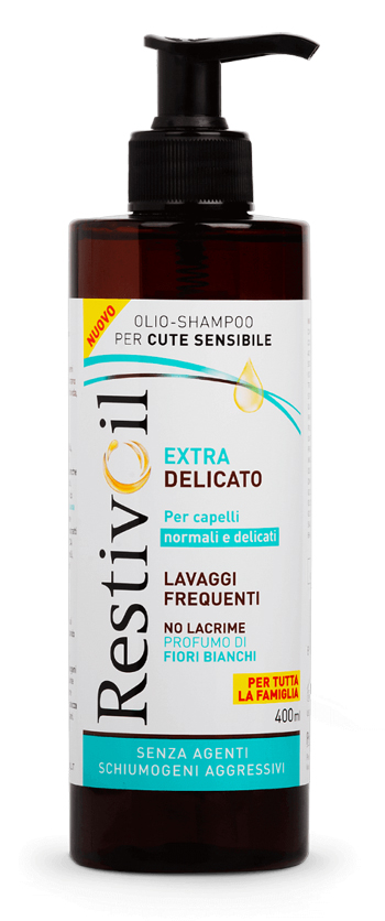 RESTIVOIL EXTRA DELICATO OLIO SHAMPOO PER CUTE SENSIBILE 400 ML - farmascienza.it