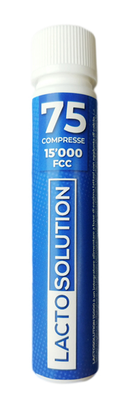 LACTOSOLUTION 15000 75 COMPRESSE - farmascienza.it