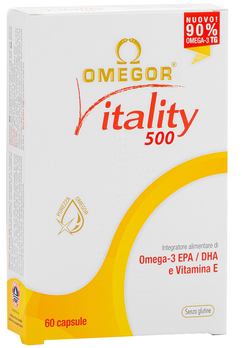 OMEGOR VITALITY 500 60 CAPSULE - farmascienza.it