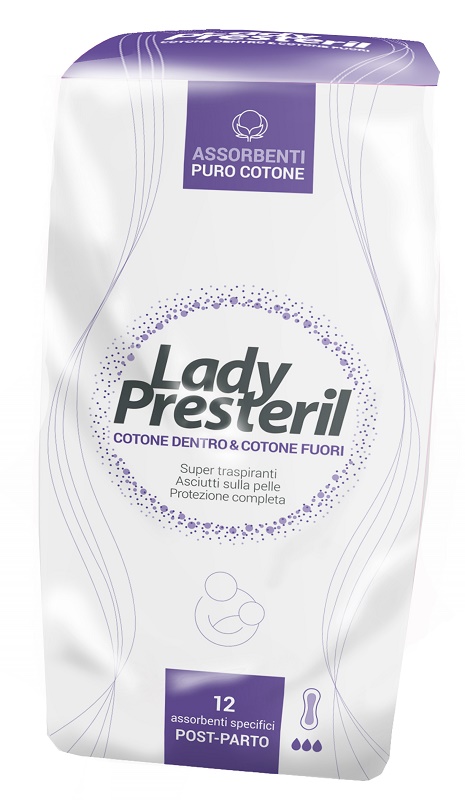 LADY PRESTERIL POSTPARTO 12 PEZZI - farmascienza.it