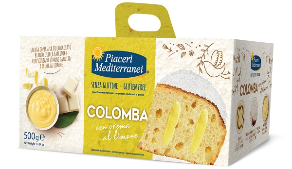 PIACERI MEDITERRANEI COLOMBA CREMA LIMONE 500 G - farmascienza.it