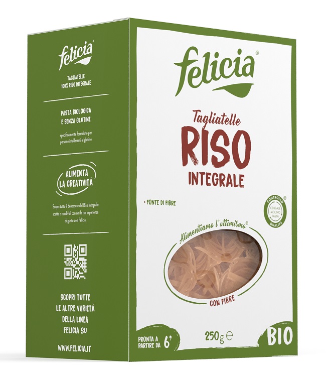 FELICIA TAGLIATELLE RISO INTEGRALE 250 G - farmascienza.it