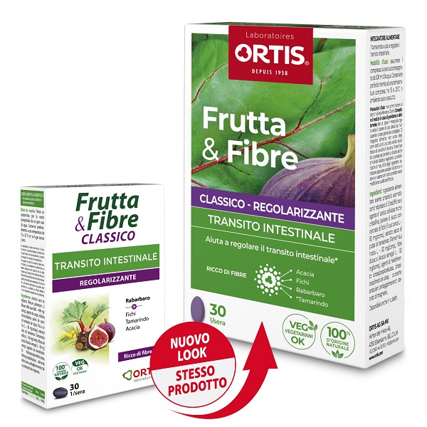 FRUTTA & FIBRE CLASSICO 30 COMPRESSE - farmascienza.it