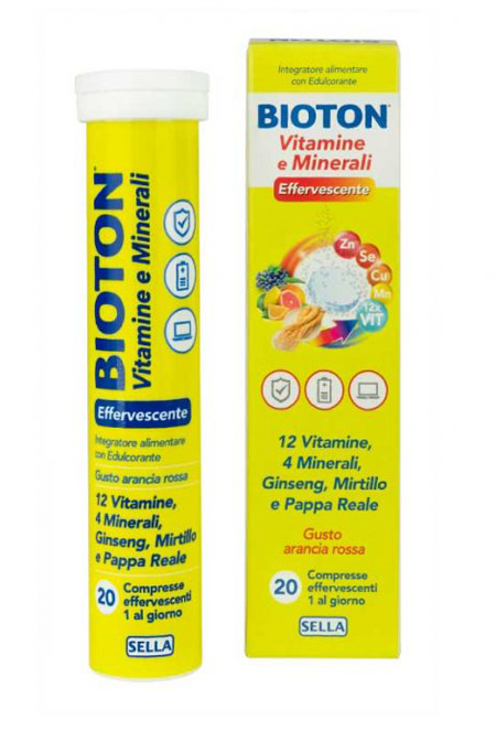 BIOTON VITAMINE E MINEALI 20 COMPRESSE EFFERVESCENTI - farmascienza.it