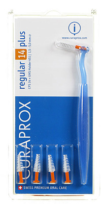 CURAPROX CPS REGULAR CPS 14 CON 5 SCOVOLINI + SUPPORTO - farmascienza.it