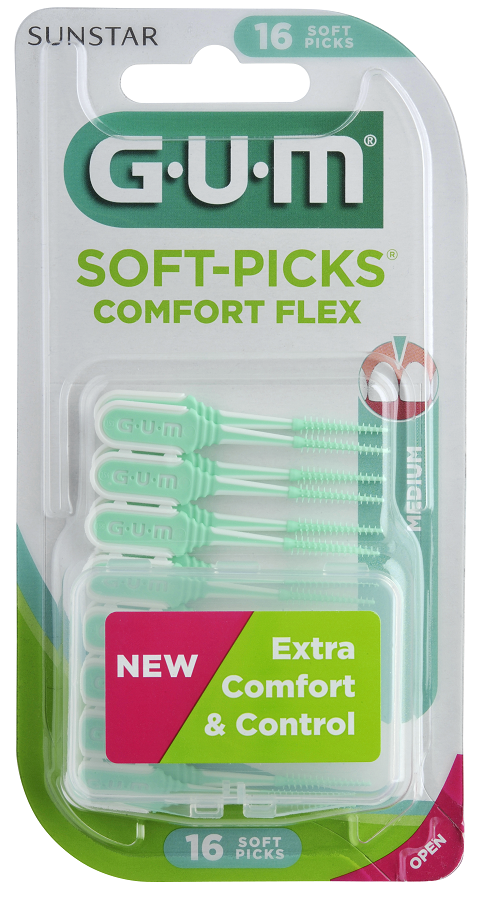 GUM SOFT PICK COMFORT FLEX SCOVOLINO INTERDENTALE 40 PEZZI - farmascienza.it