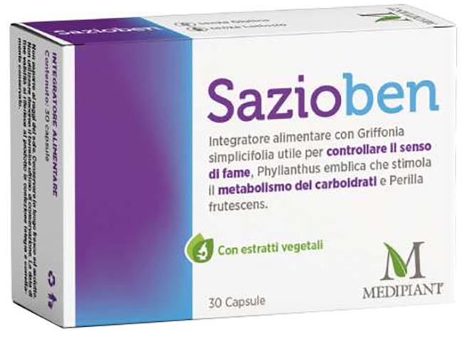 SAZIOBEN 30 CAPSULE - farmascienza.it