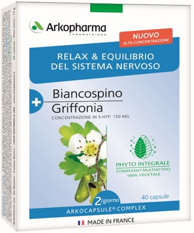 ARKO CAPSULE COMPLEX RELAX 40 CAPSULE - farmascienza.it