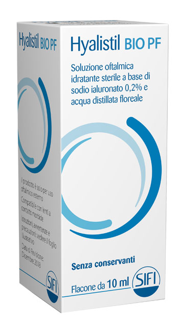 GOCCE OCULARI HA 0,2% E ACQUE DISTILLATE HYALISTIL BIO PF FRUTTI ROSSI 10 ML - farmascienza.it