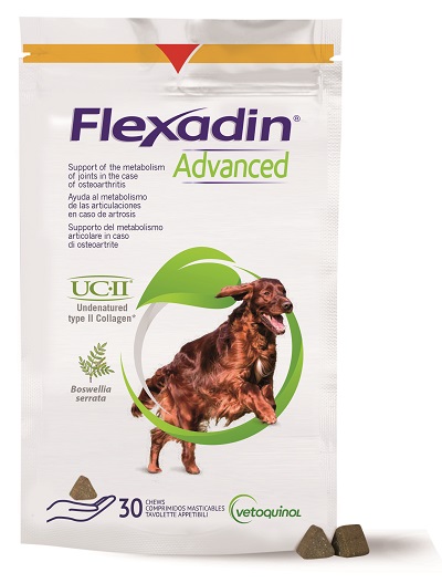 FLEXADIN ADVANCED CANE TUTTE LE TAGLIE 30 TAVOLETTE APPETIBILI - farmascienza.it