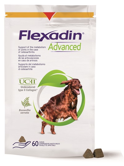 FLEXADIN ADVANCED CANE TUTTE LE TAGLIE 60 TAVOLETTE APPETIBILI - farmascienza.it