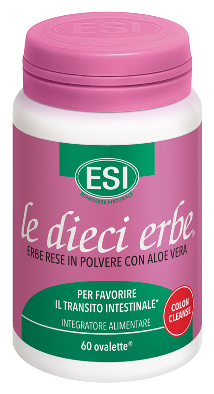 ESI LE DIECI ERBE COLON CLEANSE 60 OVALETTE - farmascienza.it