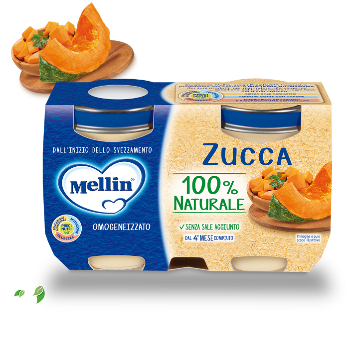 OMOGENEIZZATO ZUCCA 2 X 125 G - farmascienza.it