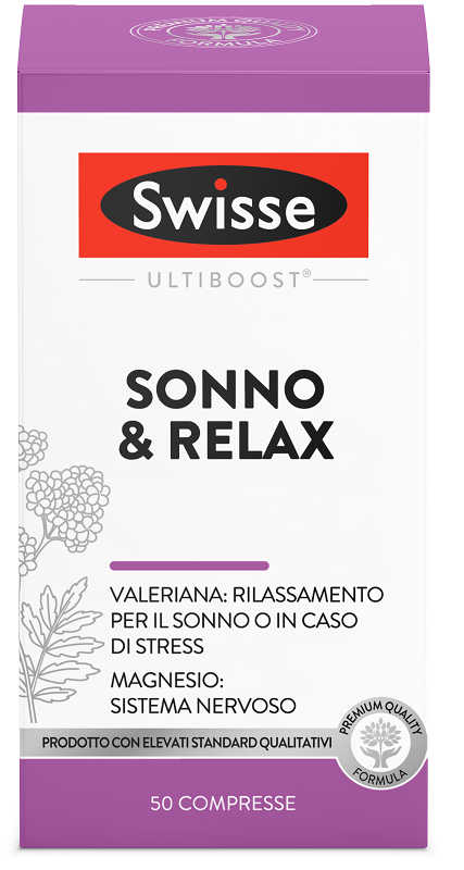 SWISSE VALERIANA SONNO RELAX 50 COMPRESSE - farmascienza.it