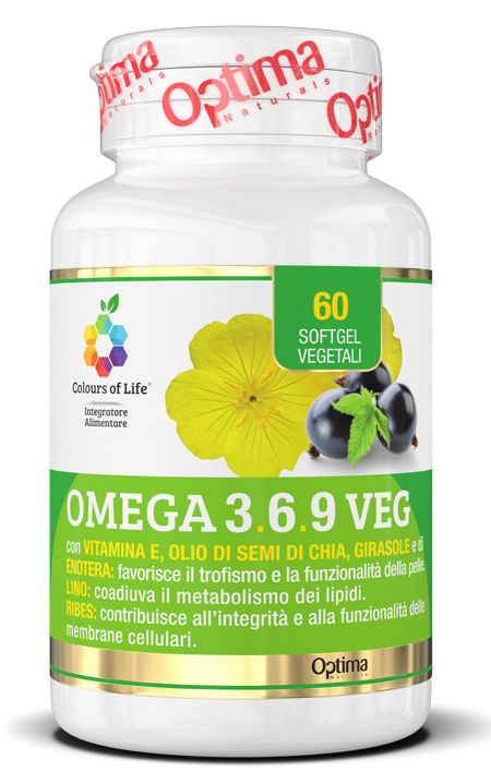 COLOURS OF LIFE OMEGA 3-6-9 VEG 60 SOFT GEL - farmascienza.it