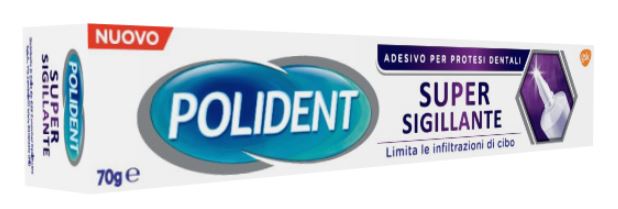 POLIDENT SUPER TENUTA+SIGILLANTE ADESIVO PROTESI DENTALE 70 G - farmascienza.it
