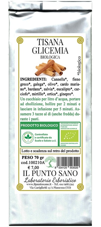 TISANA GLICEMIA BIOLOGICA 70 G - farmascienza.it