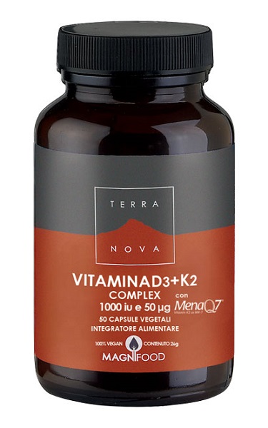 TERRANOVA VITAMINA D3 + K2 50 CAPSULE - farmascienza.it