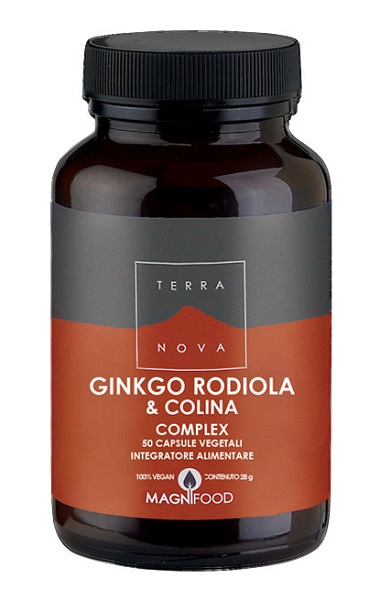 TERRANOVA GINKGO/RODIOLA/COLINA COMPLEX 50 CAPSULE - farmascienza.it