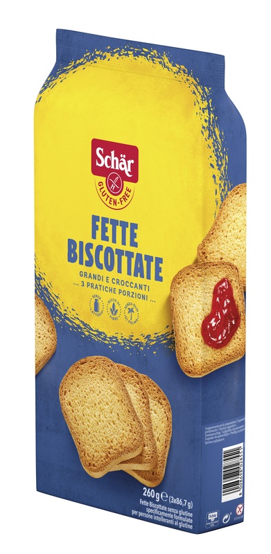 SCHAR FETTE BISCOTTATE 3 PORZIONI DA 86,7 G - farmascienza.it