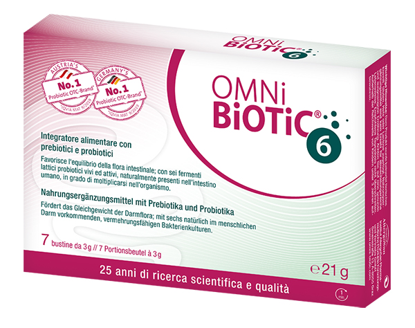 OMNI BIOTIC 6 POLVERE 7 BUSTINE DA 3 G - farmascienza.it