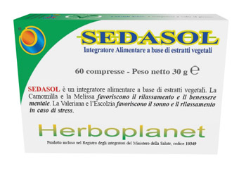 SEDASOL 60 COMPRESSE - farmascienza.it