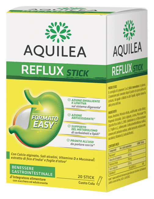 AQUILEA REFLUX 20 STICK MONODOSE - farmascienza.it