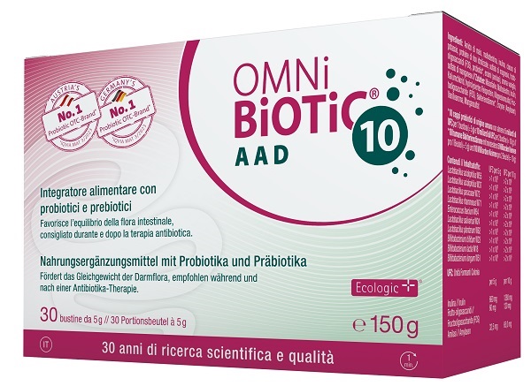 OMNI BIOTIC 10 AAD 30 BUSTINE DA 5 G - farmascienza.it